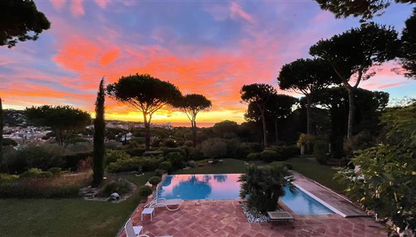 Sunset in Sainte Maxime
